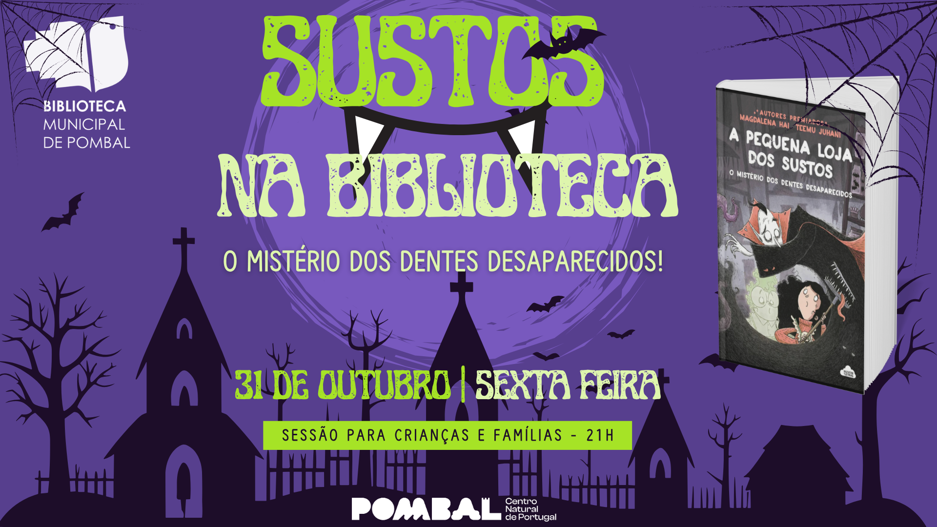 Sustos na Biblioteca