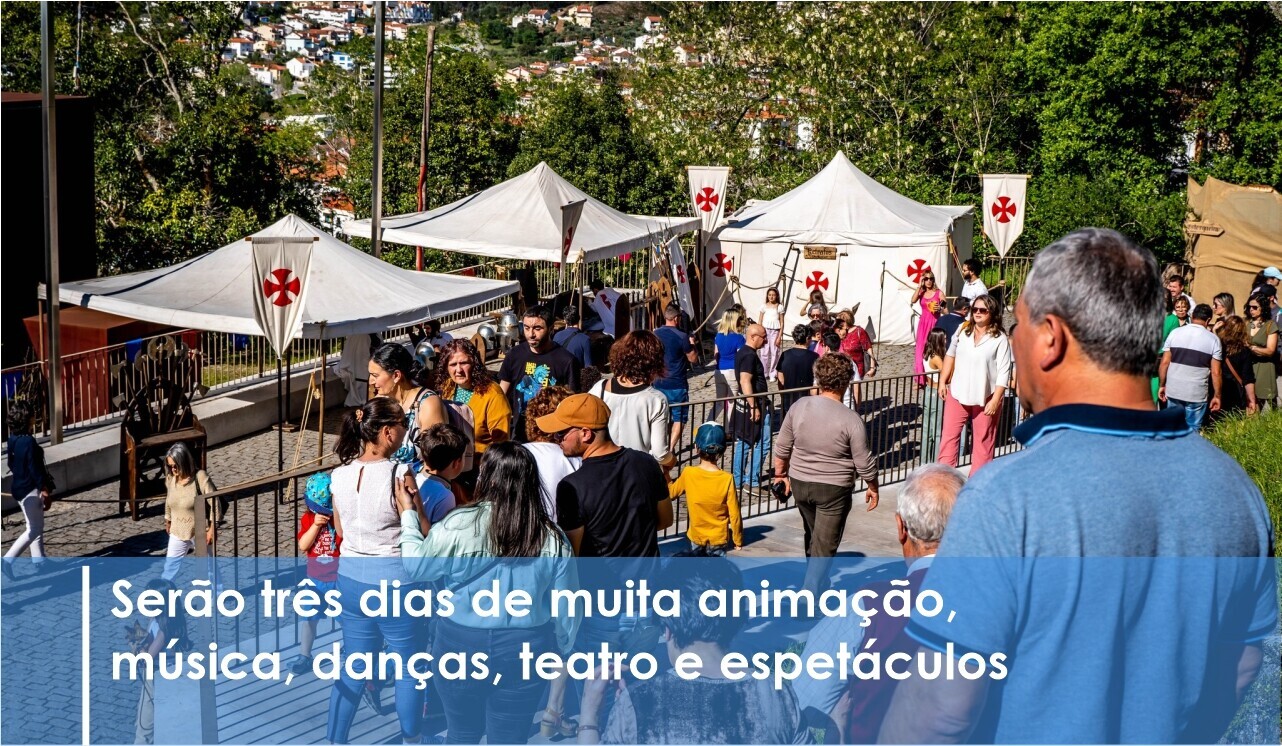 Castelo de Pombal regressa à época medieval para assinalar 850 anos do Foral Templário