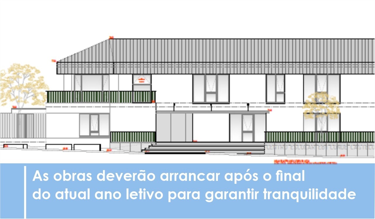 Município investe 4,4 milhões de euros na reabilitação da Escola Conde Castelo Melhor