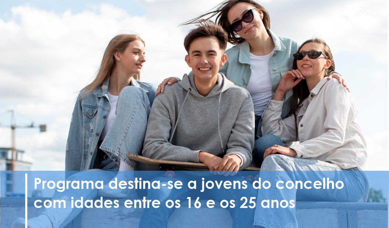Município ocupa tempos livres dos jovens durante as férias de verão