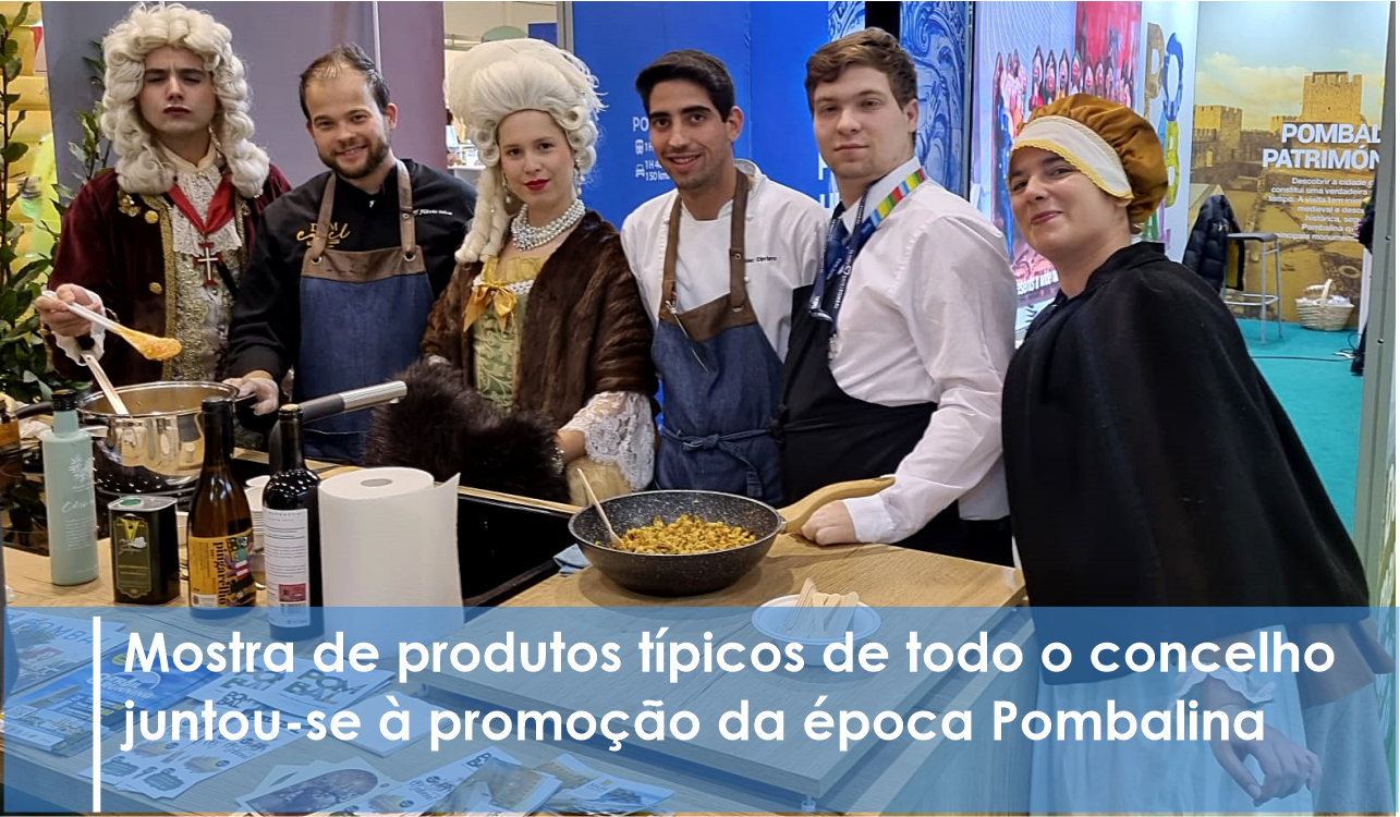 Pombal promoveu território na maior feira nacional de turismo