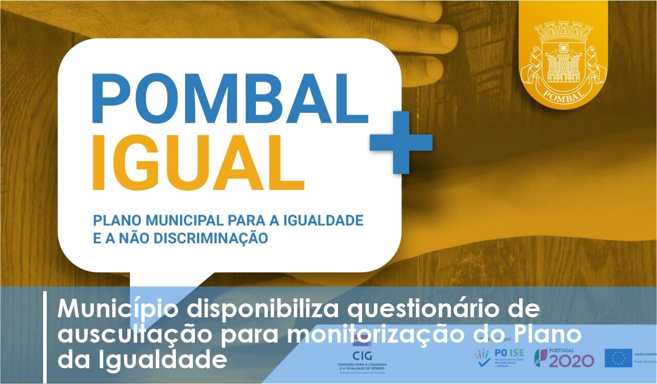 Município disponibiliza questionário de auscultação para monitorização do Plano da Igualdade