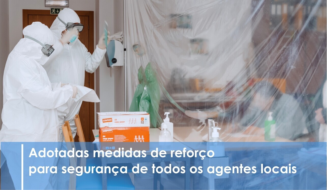 Câmara recolhe votos de eleitores confinados e residentes em lares