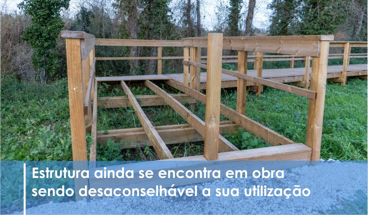 Município repudia furtos de madeira em passadiço do corredor ribeirinho