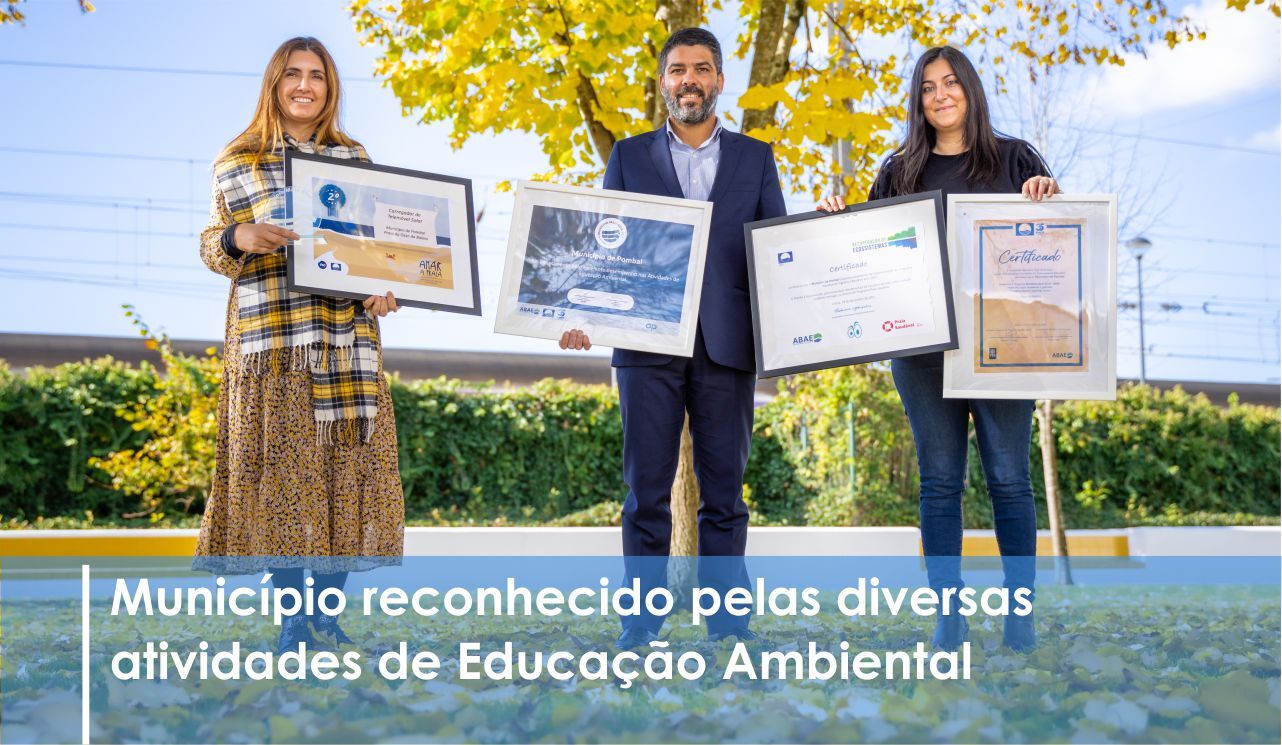 Pombal premiado como Município +Azul da Região Centro