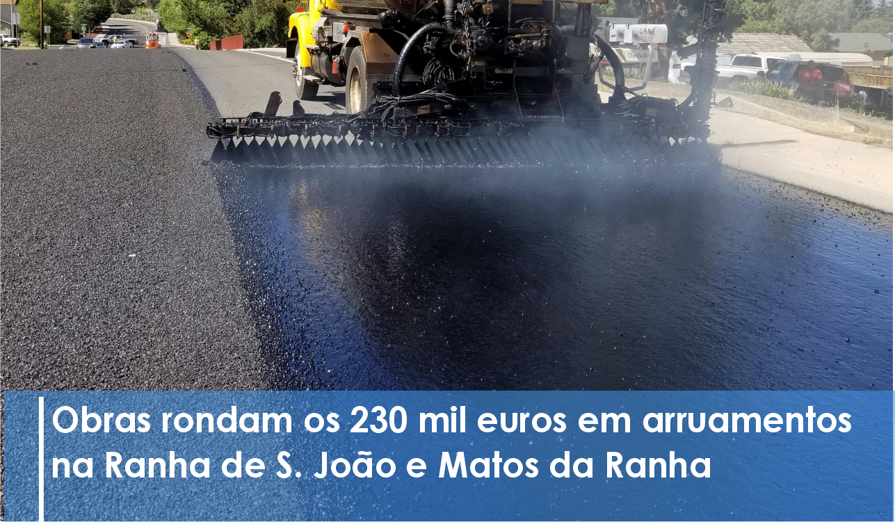 Câmara requalifica rede viária na freguesia de Vermoil