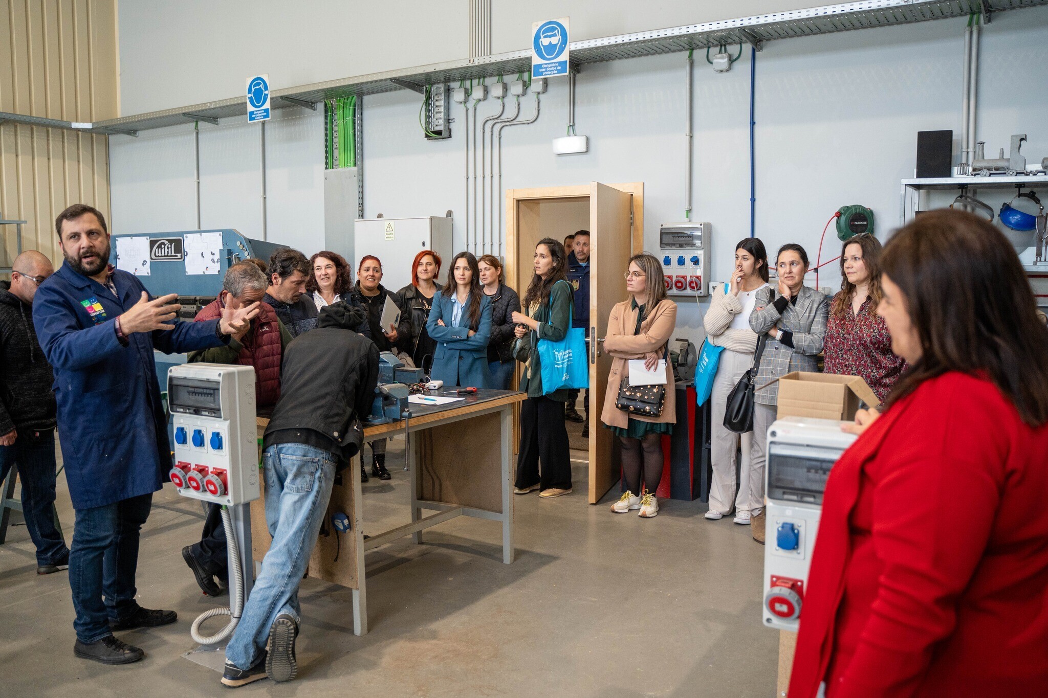 Grupo Local Urbact - Breaking Isolation visitou as instalações da CERCIPOM