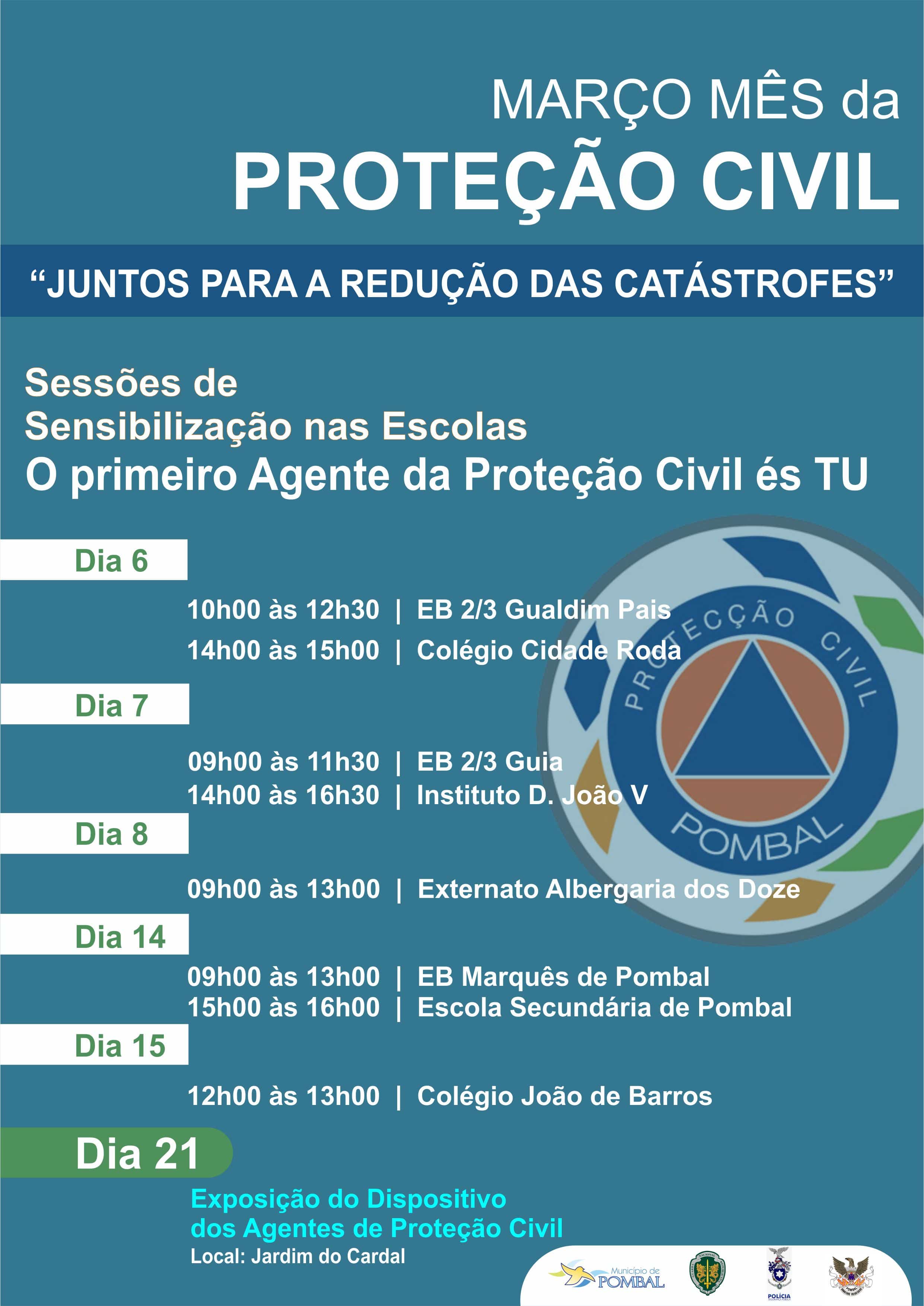 Cartaz sensabilização proteção civil - Portal do Município ...