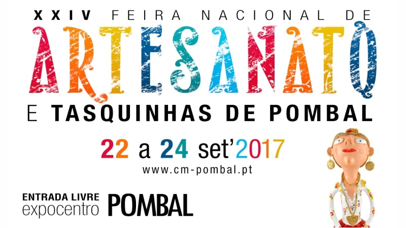 xxiv feira nacional de artesanato e tasquinhas de pombal