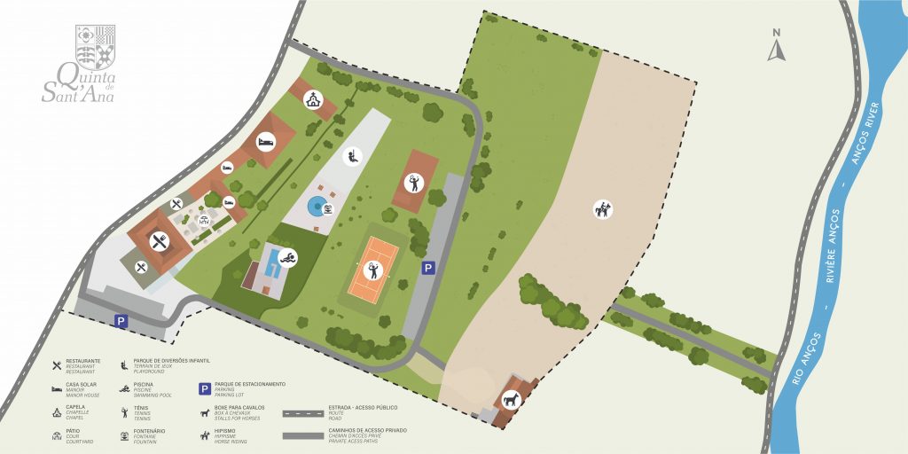 mapa da quinta