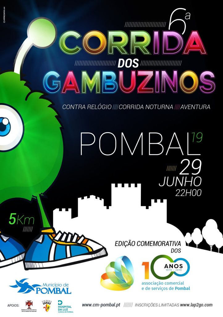 Cartaz da sexta corrida dos gambuzinos