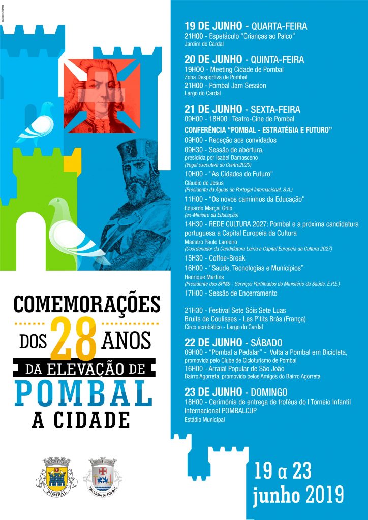 comemorações 28 anos elevação a cidade - programa